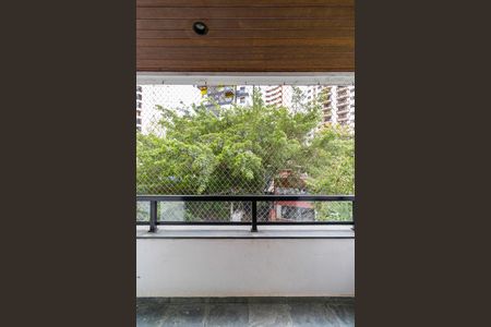 Varanda da Sala de apartamento à venda com 4 quartos, 100m² em Vila Andrade, São Paulo
