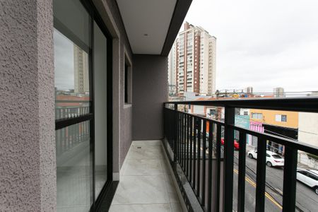 Varanda da Sala de apartamento para alugar com 2 quartos, 55m² em Penha de França, São Paulo