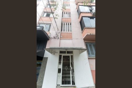 Fachada de apartamento para alugar com 1 quarto, 45m² em São João, Porto Alegre