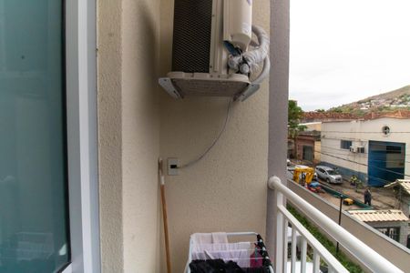 Varanda da Sala de apartamento à venda com 1 quarto, 35m² em Centro, Niterói