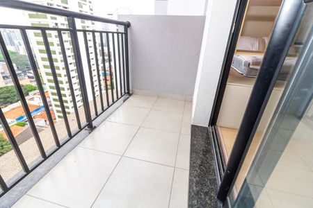 Varanda da Sala de apartamento para alugar com 1 quarto, 31m² em Pompeia, São Paulo