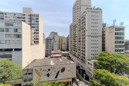 Vista de kitnet/studio para alugar com 1 quarto, 24m² em República, São Paulo