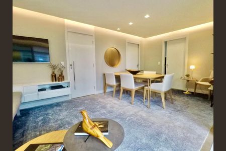 Sala de apartamento à venda com 2 quartos, 105m² em Funcionários, Belo Horizonte
