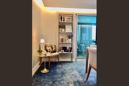 Sala de apartamento à venda com 2 quartos, 105m² em Funcionários, Belo Horizonte