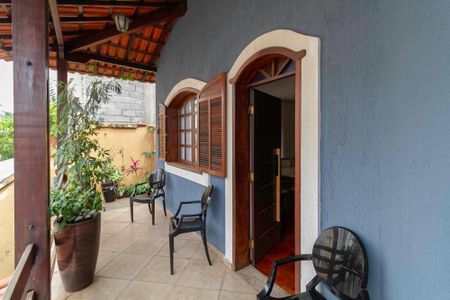 Varanda da Sala de casa à venda com 4 quartos, 257m² em Castelo, Belo Horizonte