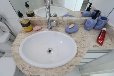 Apartamento para alugar com 120m², 3 quartos e 2 vagasBanheiro da Suíte 1