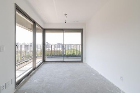 Sala de apartamento à venda com 1 quarto, 74m² em Indianópolis, São Paulo