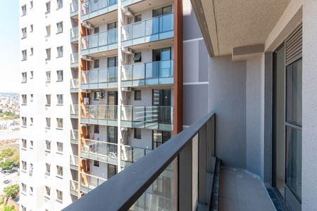 Varanda da Sala de apartamento para alugar com 2 quartos, 44m² em Santo Cristo, Rio de Janeiro