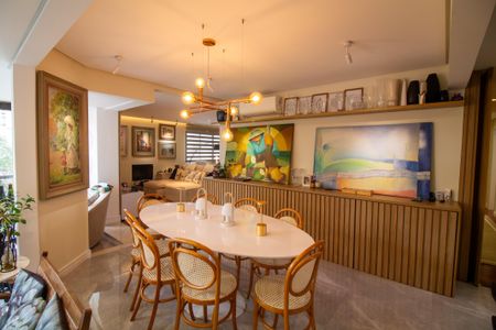 Sala de Jantar de apartamento à venda com 3 quartos, 172m² em Cidade Monções, São Paulo
