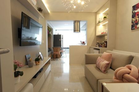 Sala de apartamento para alugar com 2 quartos, 50m² em Vila Olímpia, São Paulo