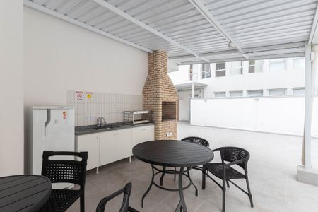 Studio para alugar com 26m², 1 quarto e sem vaga Studio para alugar com 26m², 1 quarto e sem vagaÁrea comum - Churrasqueira