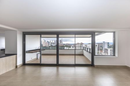 Sala 1 de apartamento à venda com 4 quartos, 240m² em Vale do Sereno, Nova Lima