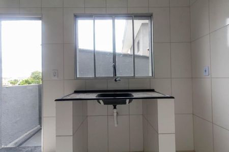 Sala/Cozinha de casa para alugar com 1 quarto, 75m² em Jardim Três Marias, São Paulo