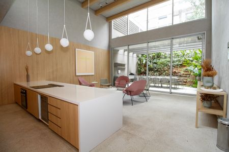 Apartamento para alugar com 80m², 1 quarto e 1 vaga Apartamento para alugar com 80m², 1 quarto e 1 vagaÁrea Comum - Salão de Festas