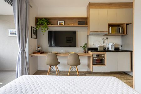 Foto 03 de apartamento à venda com 1 quarto, 25m² em Jardim das Acacias, São Paulo