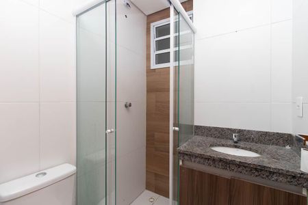 Banheiro Social de apartamento à venda com 1 quarto, 34m² em Vila Constança, São Paulo