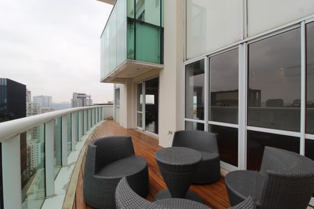 Varanda de apartamento à venda com 4 quartos, 352m² em Itaim Bibi, São Paulo