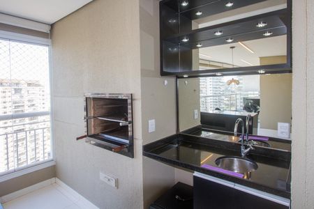 Varanda Gourmet de apartamento para alugar com 2 quartos, 103m² em Vila Cruzeiro, São Paulo