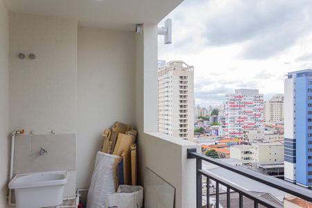 Varanda da Sala de apartamento para alugar com 2 quartos, 43m² em Barra Funda, São Paulo