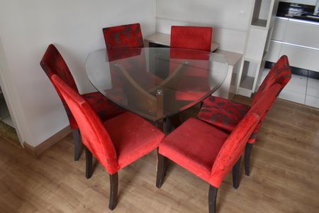 Sala de apartamento para alugar com 3 quartos, 70m² em Bacacheri, Curitiba