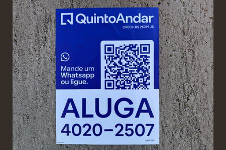 Apartamento para alugar com 60m², 2 quartos e sem vaga Apartamento para alugar com 60m², 2 quartos e sem vagaPlaca fachada