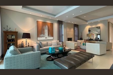 Foto 08 de casa de condomínio à venda com 4 quartos, 411m² em Residencial Tambore III, Santana de Parnaíba