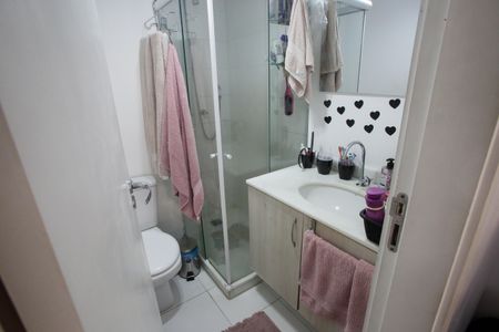 Apartamento à venda com 109m², 3 quartos e 2 vagasBanheiro da Suíte