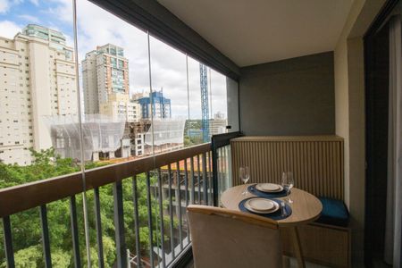 Varanda Studio de kitnet/studio à venda com 1 quarto, 24m² em Brooklin, São Paulo