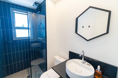 Banheiro de apartamento para alugar com 1 quarto, 34m² em Vila da Saúde, São Paulo