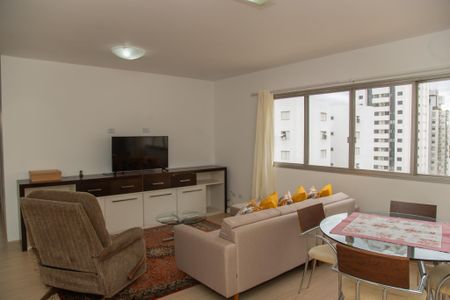 Sala de apartamento para alugar com 3 quartos, 97m² em Brooklin, São Paulo