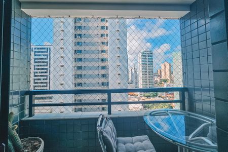 Varanda da Sala de apartamento para alugar com 3 quartos, 95m² em Pituba, Salvador