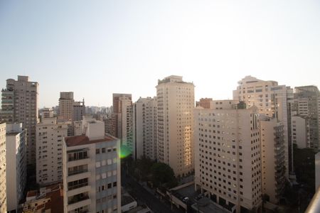 Vista da Varanda de apartamento para alugar com 1 quarto, 30m² em Jardim Paulista, São Paulo