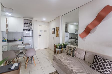 Sala de apartamento à venda com 1 quarto, 40m² em Centro, Belo Horizonte