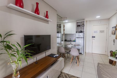 Sala de apartamento à venda com 1 quarto, 40m² em Centro, Belo Horizonte