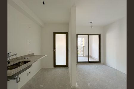 Sala/Cozinha de apartamento à venda com 2 quartos, 45m² em Pompeia, São Paulo