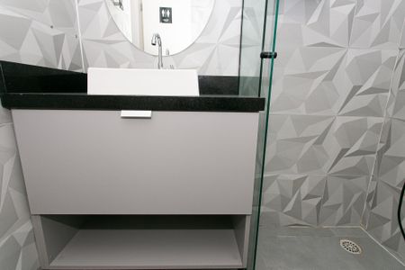 Banheiro de kitnet/studio para alugar com 1 quarto, 35m² em Vila Formosa, São Paulo