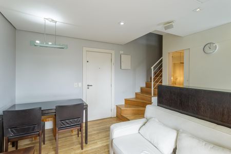 Sala de apartamento para alugar com 1 quarto, 76m² em Itaim Bibi, São Paulo