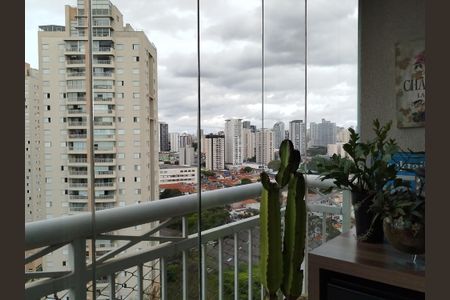 Varanda da Sala de apartamento para alugar com 3 quartos, 81m² em Tatuapé, São Paulo