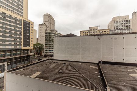 Vista do Quarto de apartamento para alugar com 1 quarto, 31m² em República, São Paulo