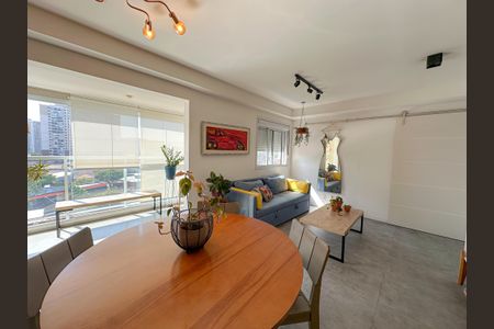 Sala de apartamento para alugar com 1 quarto, 54m² em Barra Funda, São Paulo