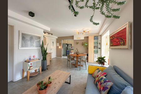 Sala de apartamento para alugar com 1 quarto, 54m² em Barra Funda, São Paulo