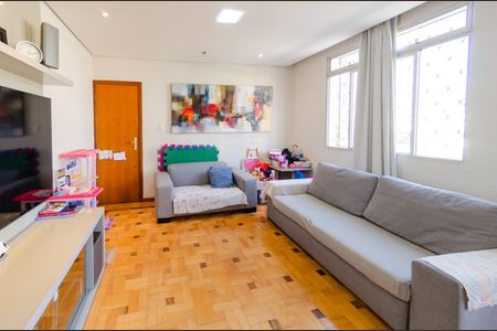 Sala de apartamento à venda com 3 quartos, 116m² em Gutierrez, Belo Horizonte