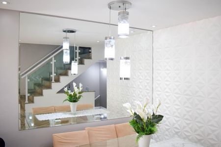 Sala de casa de condomínio para alugar com 3 quartos, 120m² em Vila Matilde, São Paulo