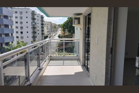 Varanda da Sala de apartamento à venda com 4 quartos, 198m² em Pechincha, Rio de Janeiro