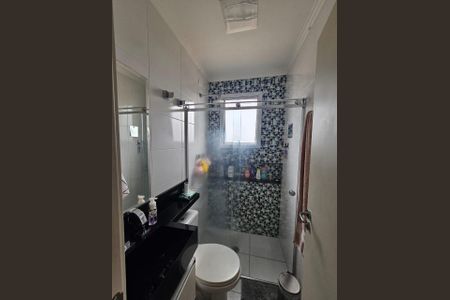 Banheiro da Suíte de apartamento para alugar com 2 quartos, 84m² em Rudge Ramos, São Bernardo do Campo