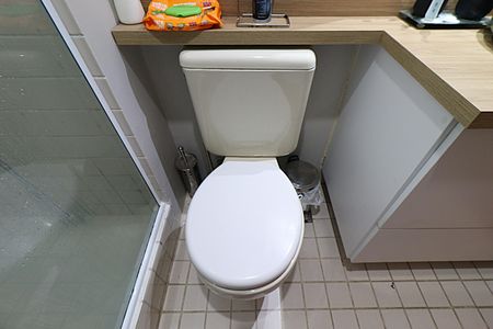 Apartamento à venda com 83m², 3 quartos e 1 vagaBanheiro da Suíte