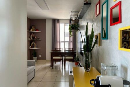 Sala de apartamento à venda com 2 quartos, 50m² em Castelo, Belo Horizonte