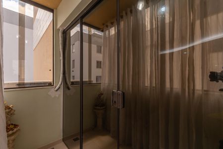 Varanda da Sala de apartamento à venda com 3 quartos, 83m² em Manacás, Belo Horizonte