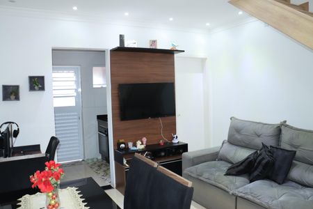 Sala de casa de condomínio para alugar com 2 quartos, 64m² em Centreville, Cotia