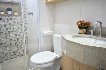 Apartamento à venda com 70m², 2 quartos e 2 vagas Apartamento à venda com 70m², 2 quartos e 2 vagasBanheiro Social